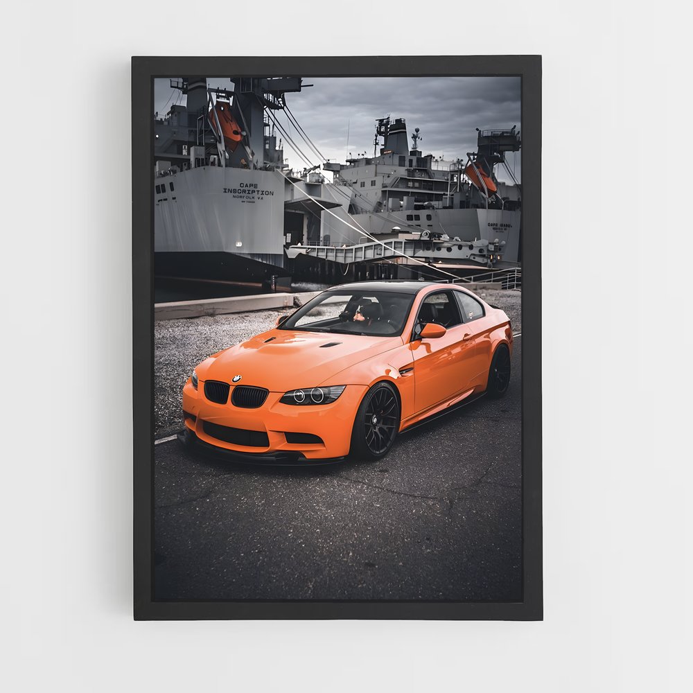 Poster Vitesse Maritime – affiche BMW (vue 2)